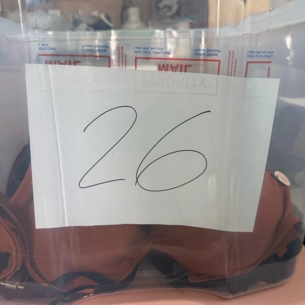 Victoria's Secret Black Embellished Bikini Sz XLARGE NWT - Picture 5 of 12